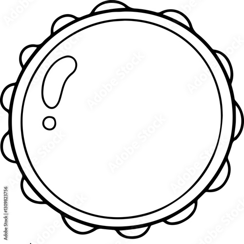 tambourine doodle baby