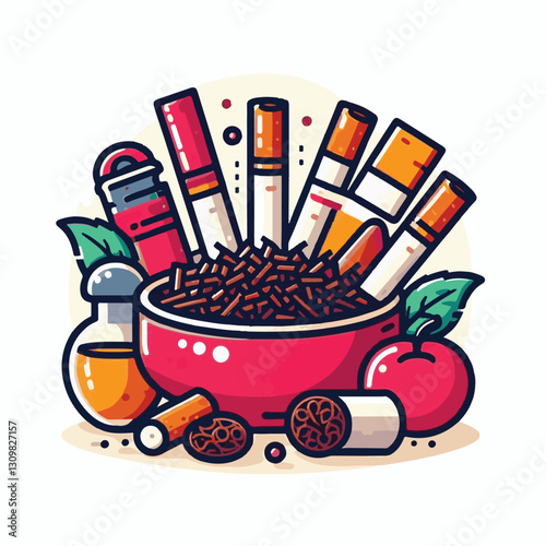 tobacco, nicotine, cigarette, health, background, cigar, smoke, cancer, leaf, addiction, risk, narcotic, unhealthy, toxic, plant, danger, industry, natural, crop, product, organic, nature, habit, harv