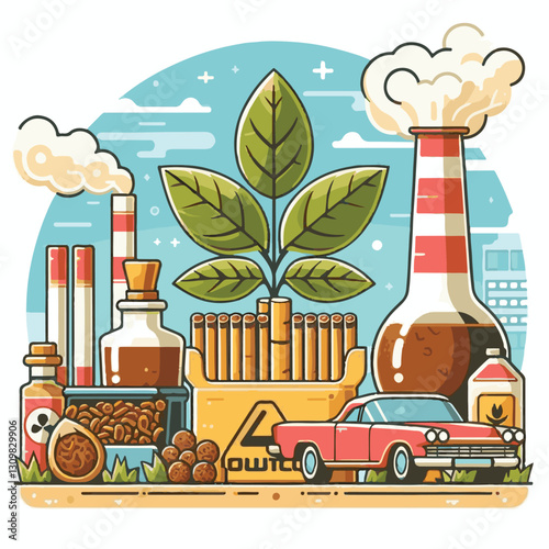 tobacco, nicotine, cigarette, health, background, cigar, smoke, cancer, leaf, addiction, risk, narcotic, unhealthy, toxic, plant, danger, industry, natural, crop, product, organic, nature, habit, harv