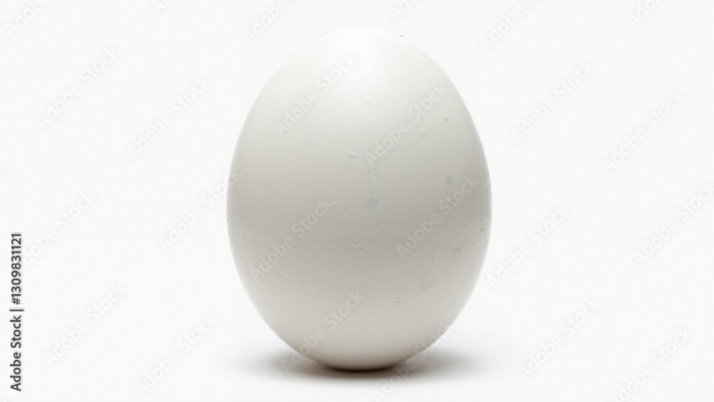 Pristine White Chicken Egg on Clean Background – Ideal for Food, Nutrition, Easter Promotions, and Creative Culinary Branding Projects Pristine White Chicken Egg on Clean Background – Ideal for Food, Nutrition, Easter Promotions, and Creative Culinary Branding Projects
