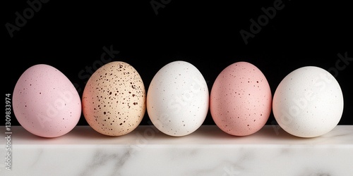 Colorful Eggs Arrayed: A ca...