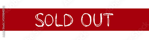 文字素材　売り切れ　SOLD OUT photo