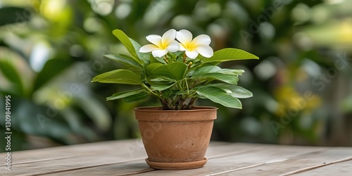 Bloom of Serenity: A potted...