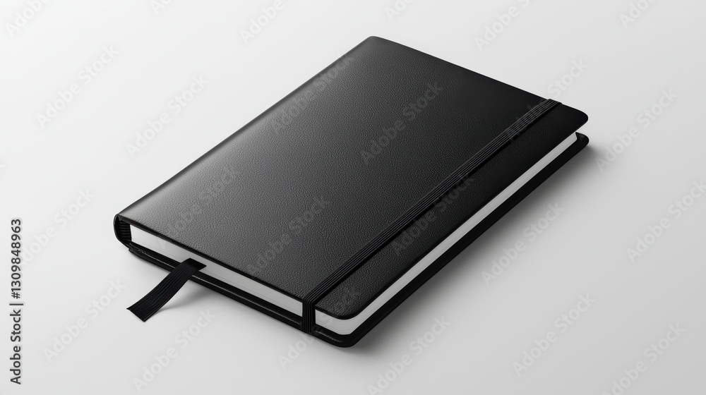 Enhance your productivity with our elegant a5 notebook featuring a secure elastic strap Enhance your productivity with our elegant a5 notebook featuring a secure elastic strap