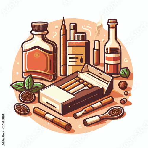 tobacco, nicotine, cigarette, health, background, cigar, smoke, cancer, leaf, addiction, risk, narcotic, unhealthy, toxic, plant, danger, industry, natural, crop, product, organic, nature, habit, harv