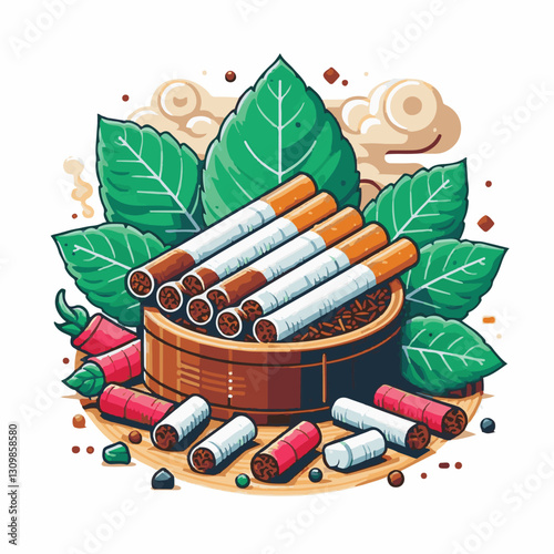 tobacco, nicotine, cigarette, health, background, cigar, smoke, cancer, leaf, addiction, risk, narcotic, unhealthy, toxic, plant, danger, industry, natural, crop, product, organic, nature, habit, harv