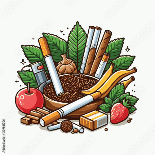 tobacco, nicotine, cigarette, health, background, cigar, smoke, cancer, leaf, addiction, risk, narcotic, unhealthy, toxic, plant, danger, industry, natural, crop, product, organic, nature, habit, harv
