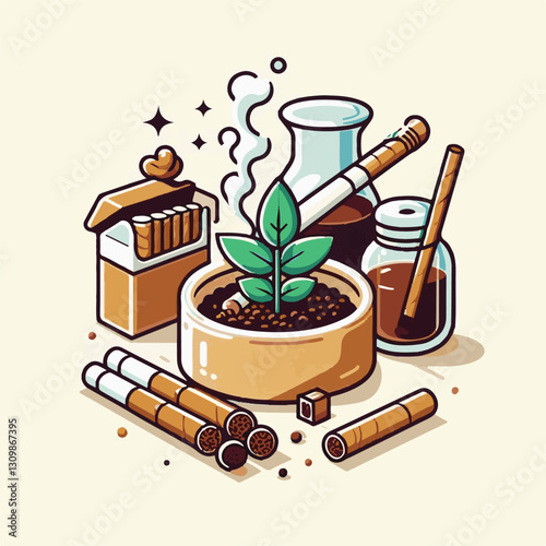 tobacco, nicotine, cigarette, health, background, cigar, smoke, cancer, leaf, addiction, risk, narcotic, unhealthy, toxic, plant, danger, industry, natural, crop, product, organic, nature, habit, harv