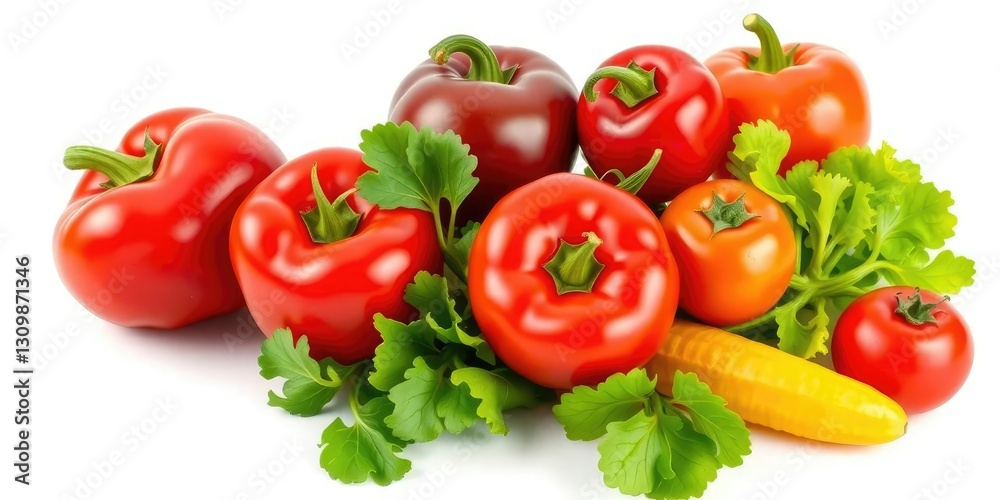 A vibrant, fresh vegetable, perfectly isolated on a pure white backdrop, soup, farm A vibrant, fresh vegetable, perfectly isolated on a pure white backdrop, soup, farm