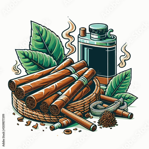 tobacco, nicotine, cigarette, health, background, cigar, smoke, cancer, leaf, addiction, risk, narcotic, unhealthy, toxic, plant, danger, industry, natural, crop, product, organic, nature, habit, harv