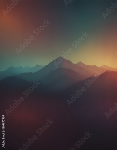 Minimalistic background/backdrop. Beautiful landscape