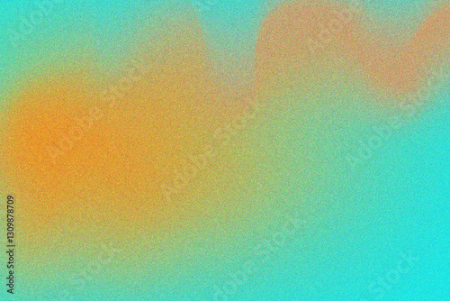 gradient noise grainy grungy background, retro vibe shine light bright and glow, spray texture color	