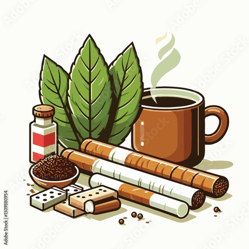 tobacco, nicotine, cigarette, health, background, cigar, smoke, cancer, leaf, addiction, risk, narcotic, unhealthy, toxic, plant, danger, industry, natural, crop, product, organic, nature, habit, harv