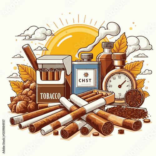 tobacco, nicotine, cigarette, health, background, cigar, smoke, cancer, leaf, addiction, risk, narcotic, unhealthy, toxic, plant, danger, industry, natural, crop, product, organic, nature, habit, harv