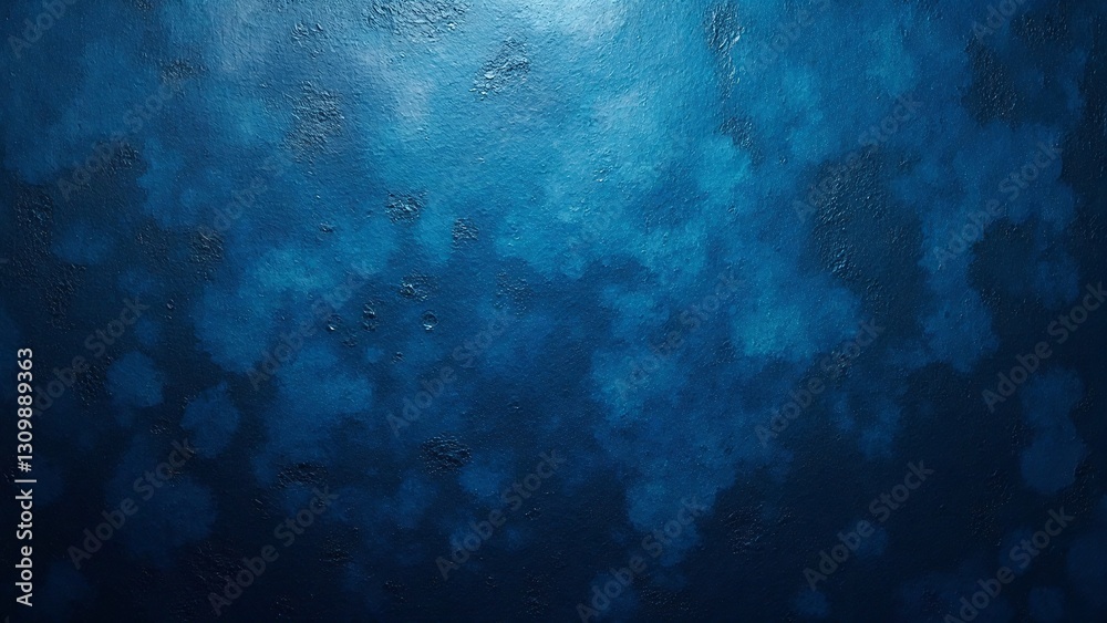 Fototapeta premium Calm Blue Background with Textured Surface and Soft Light Effects