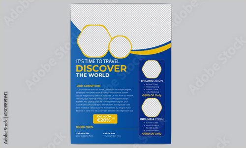 travel flyer design