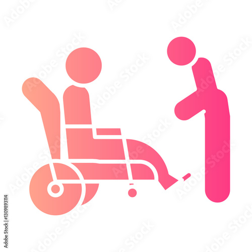 support gradient icon