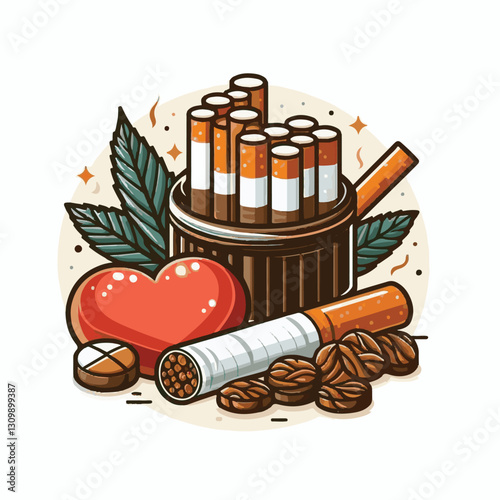 tobacco, nicotine, cigarette, health, background, cigar, smoke, cancer, leaf, addiction, risk, narcotic, unhealthy, toxic, plant, danger, industry, natural, crop, product, organic, nature, habit, harv