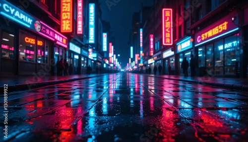 Wallpaper Mural night city lights Torontodigital.ca