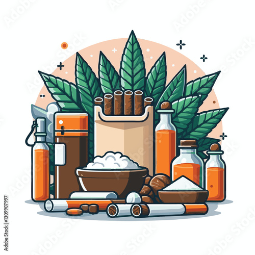 tobacco, nicotine, cigarette, health, background, cigar, smoke, cancer, leaf, addiction, risk, narcotic, unhealthy, toxic, plant, danger, industry, natural, crop, product, organic, nature, habit, harv
