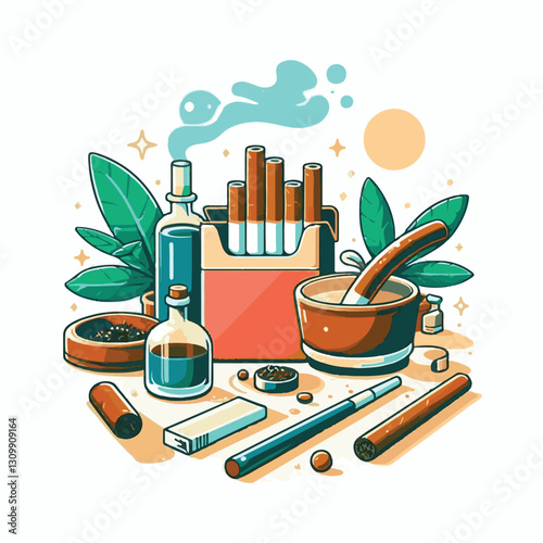 tobacco, nicotine, cigarette, health, background, cigar, smoke, cancer, leaf, addiction, risk, narcotic, unhealthy, toxic, plant, danger, industry, natural, crop, product, organic, nature, habit, harv