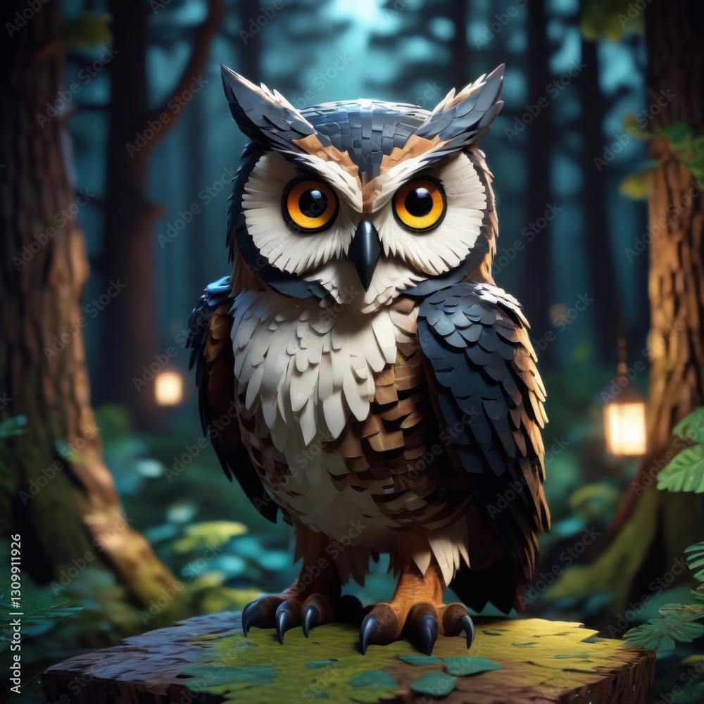 Obraz premium Great Horned Owl