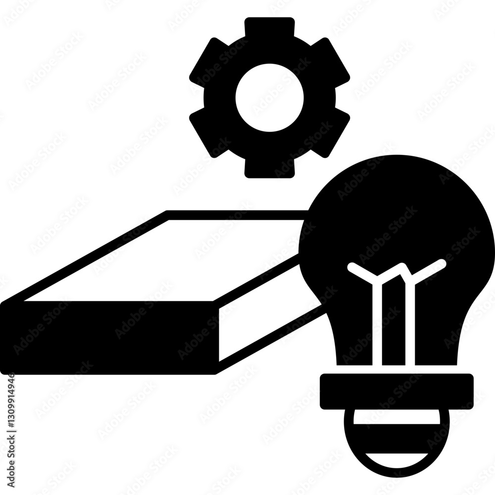 light bulb base knowledge chat icon light bulb base knowledge chat icon