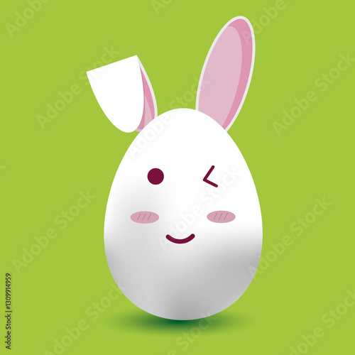 Kawaii Easter Egg