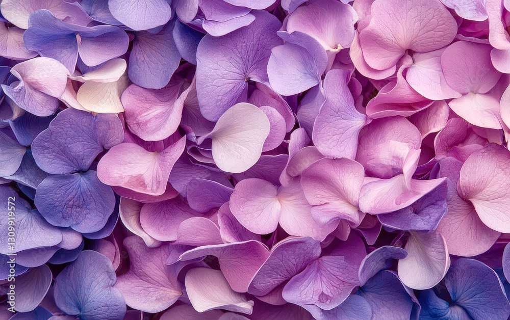 Soft Purple Petals With A Beautiful Gradient Color Soft Purple Petals With A Beautiful Gradient Color