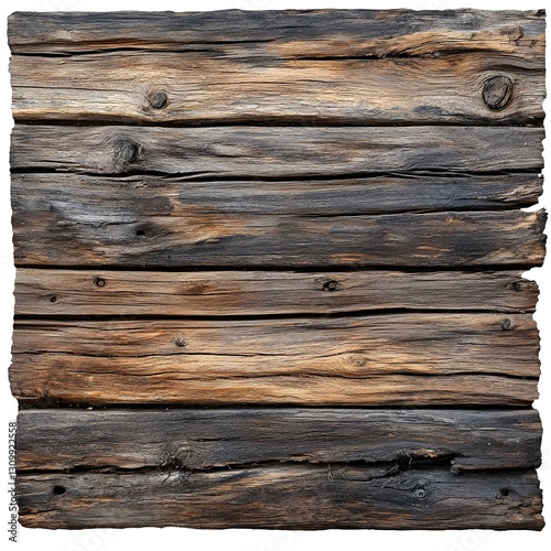 Aged and Weathered Wooden Planks for Rustic Backdrop