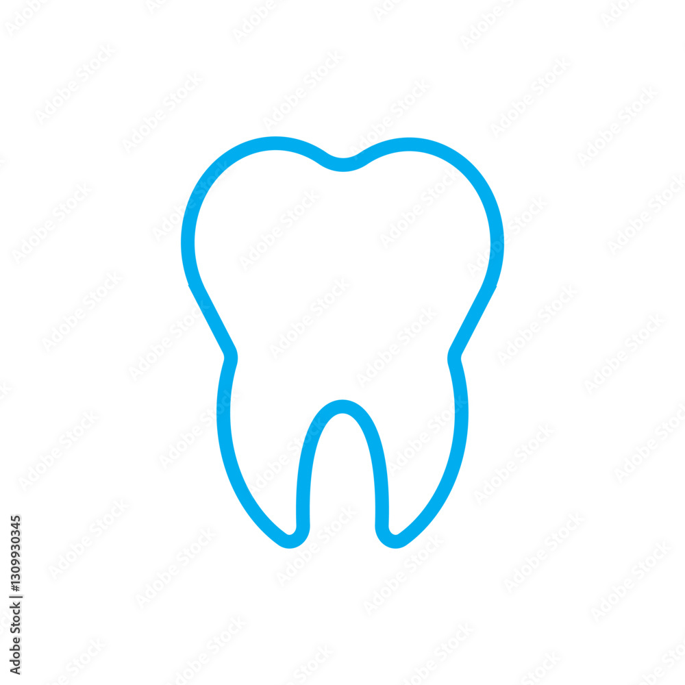 Tooth symbol icon. dental care. Oral hygiene sign. Dental clinic logo. Isolated dental health concept. Toothache pictogram. Vector illustration Tooth symbol icon. dental care. Oral hygiene sign. Dental clinic logo. Isolated dental health concept. Toothache pictogram. Vector illustration