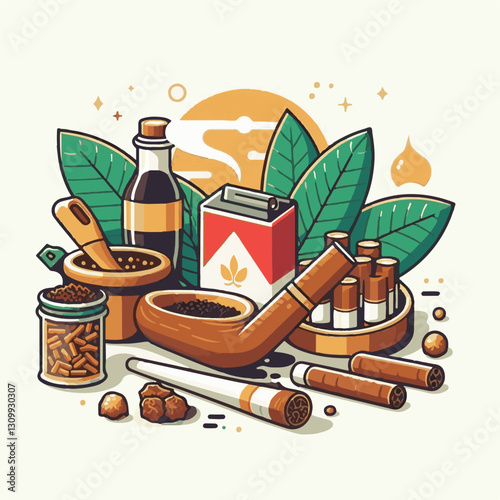 tobacco, nicotine, cigarette, health, background, cigar, smoke, cancer, leaf, addiction, risk, narcotic, unhealthy, toxic, plant, danger, industry, natural, crop, product, organic, nature, habit, harv