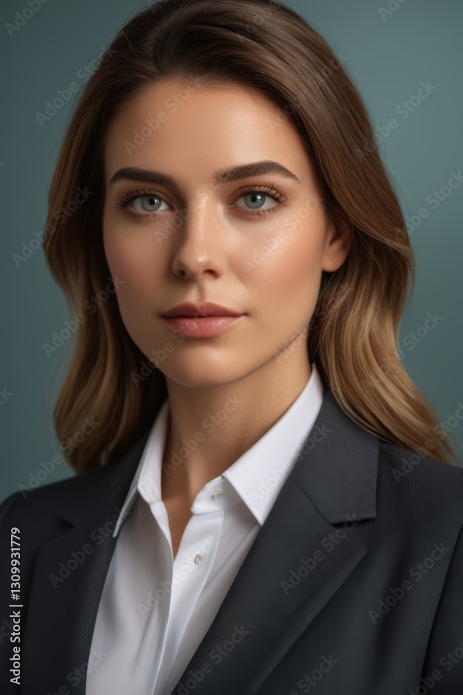 arafed woman in a black suit and white shirt posing for a picture arafed woman in a black suit and white shirt posing for a picture