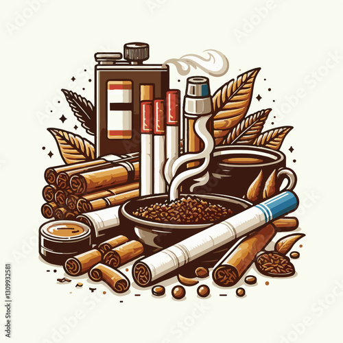 tobacco, nicotine, cigarette, health, background, cigar, smoke, cancer, leaf, addiction, risk, narcotic, unhealthy, toxic, plant, danger, industry, natural, crop, product, organic, nature, habit, harv