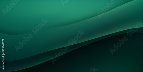 A flat, uniform dark green background with subtle gradient curve lines, perfect for wallpaper, banners, and presentations.


