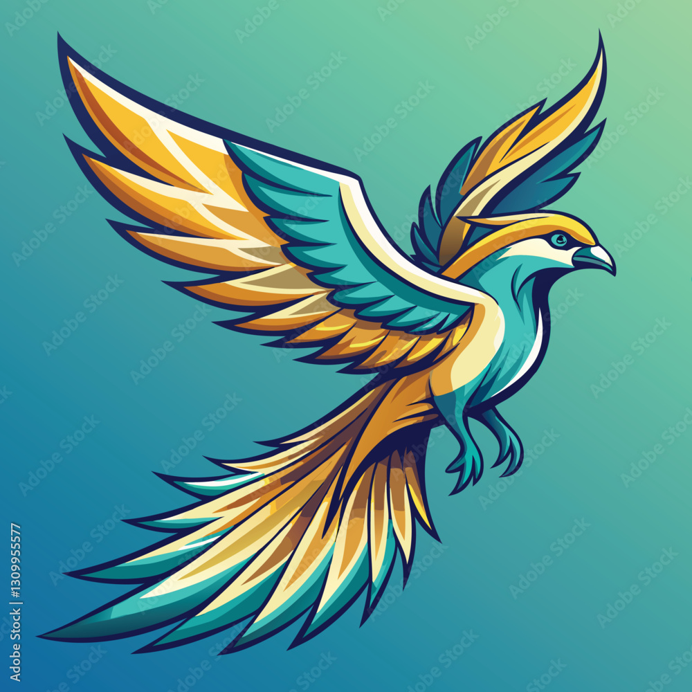 Obraz premium bird, eagle, vector, illustration, animal, cartoon, flying, wing, symbol, wings, feather, fly, hawk, design, nature, dove, wildlife, tattoo, beak, wild, head, toucan, black, sign, freedom