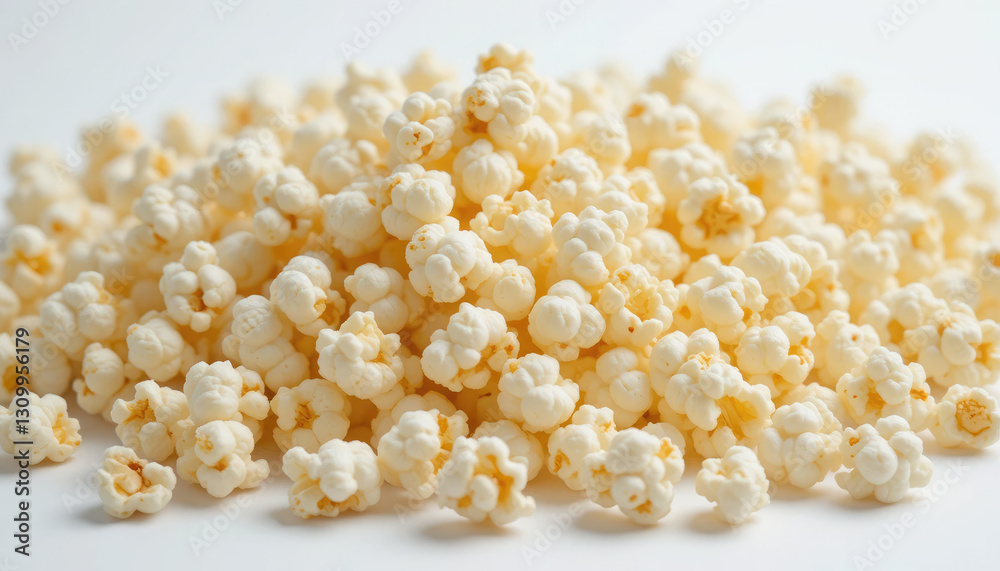 Pile of Delicious Popcorn, Tasty Snack, Cinema Treat, and Food Background. Pile of Delicious Popcorn, Tasty Snack, Cinema Treat, and Food Background.