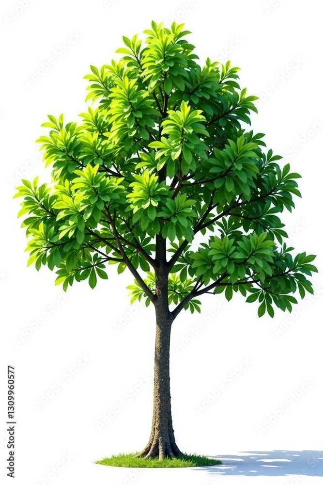 Single branch against bright white background with shadows, isolated, solo, tree Single branch against bright white background with shadows, isolated, solo, tree
