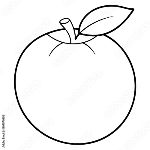 Close-up view of a hand-drawn plant illustration on textured paper