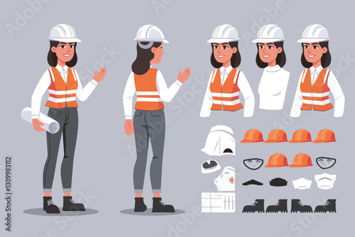 construction workers collection