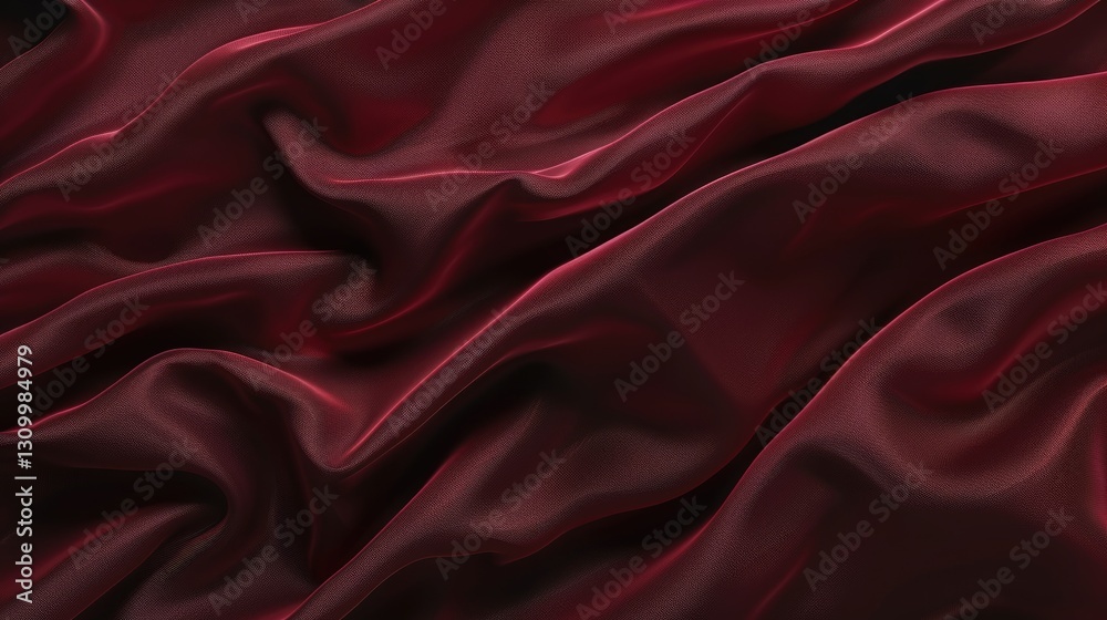 Fototapeta premium Elegant Maroon Silk Background for Premium Ads