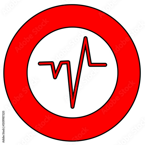 Free Download ECG sign - GFXLoad