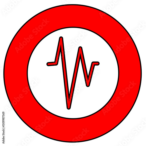 Free Download ECG sign - GFXLoad