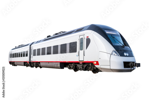 fast train on the station