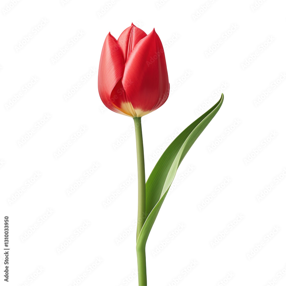 red tulip isolated on white background red tulip isolated on white background