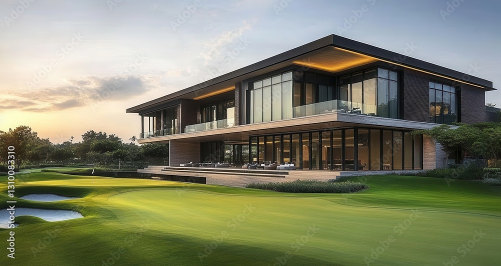 The perfect blend of luxury and sport in contemporary clubhouse design.