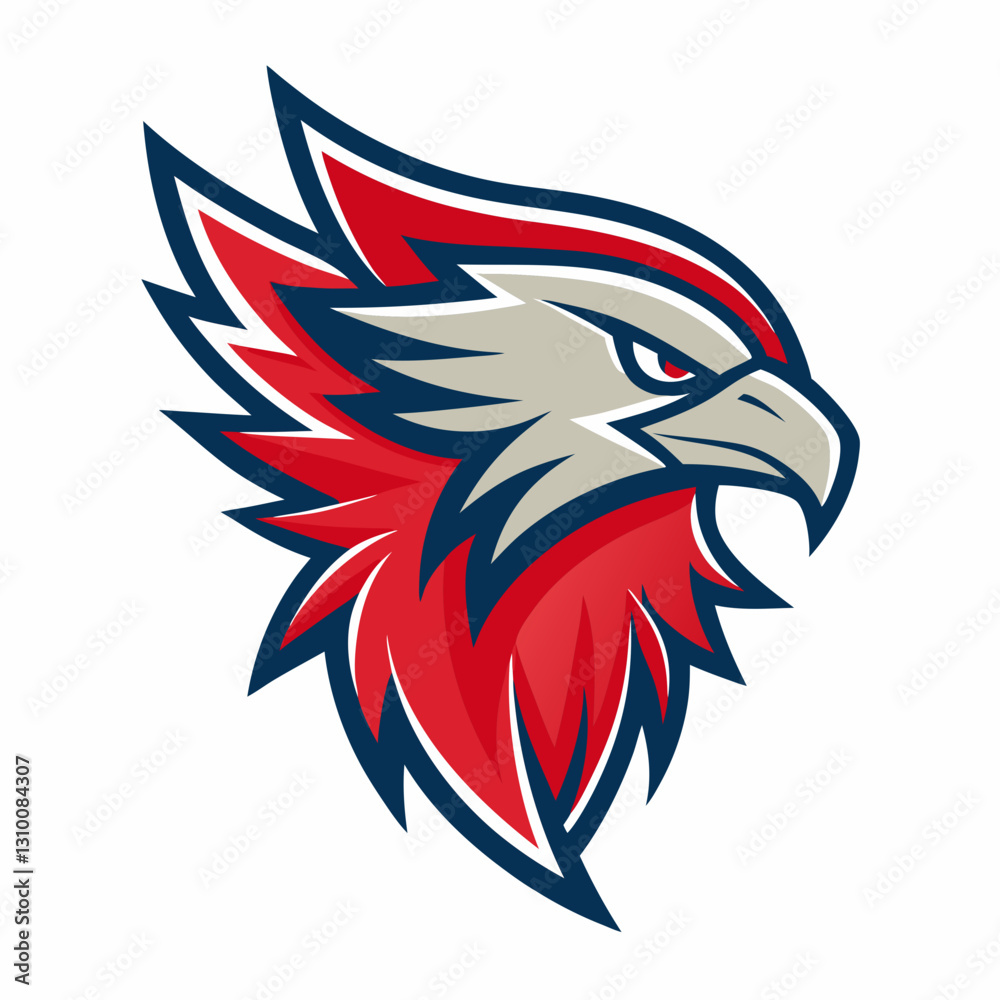 Obraz premium Simple Eagle Logo Design Collections