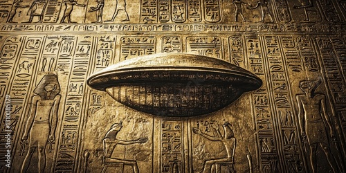 The connection between Egyptian civilization and extraterrestrial beings.