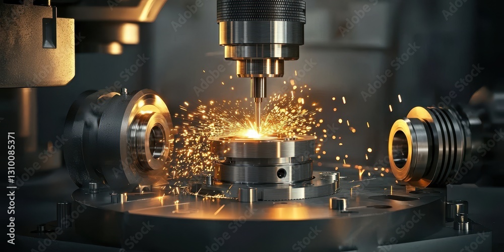 Optimizing efficiency in CNC machining of turbine components