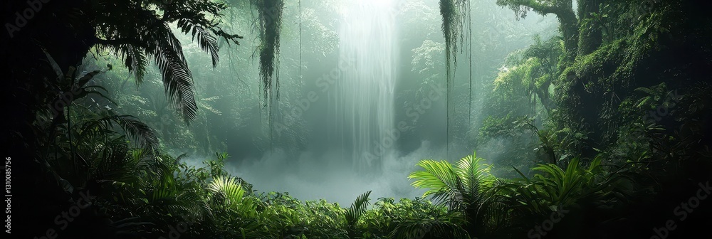 Immerse in the Lush Deep Forest Jungle Atmosphere